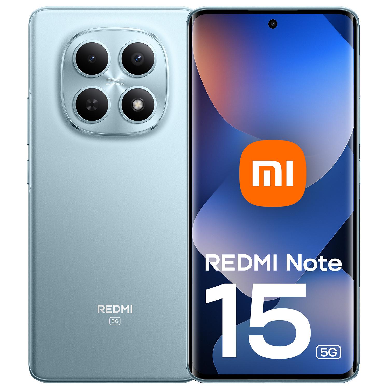 Redmi Note 15 5G 8GB + 256GB Glacier Blue Smartphone