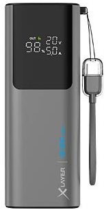 Powerbank HyperCharge 20.000 mAh 165W Black
