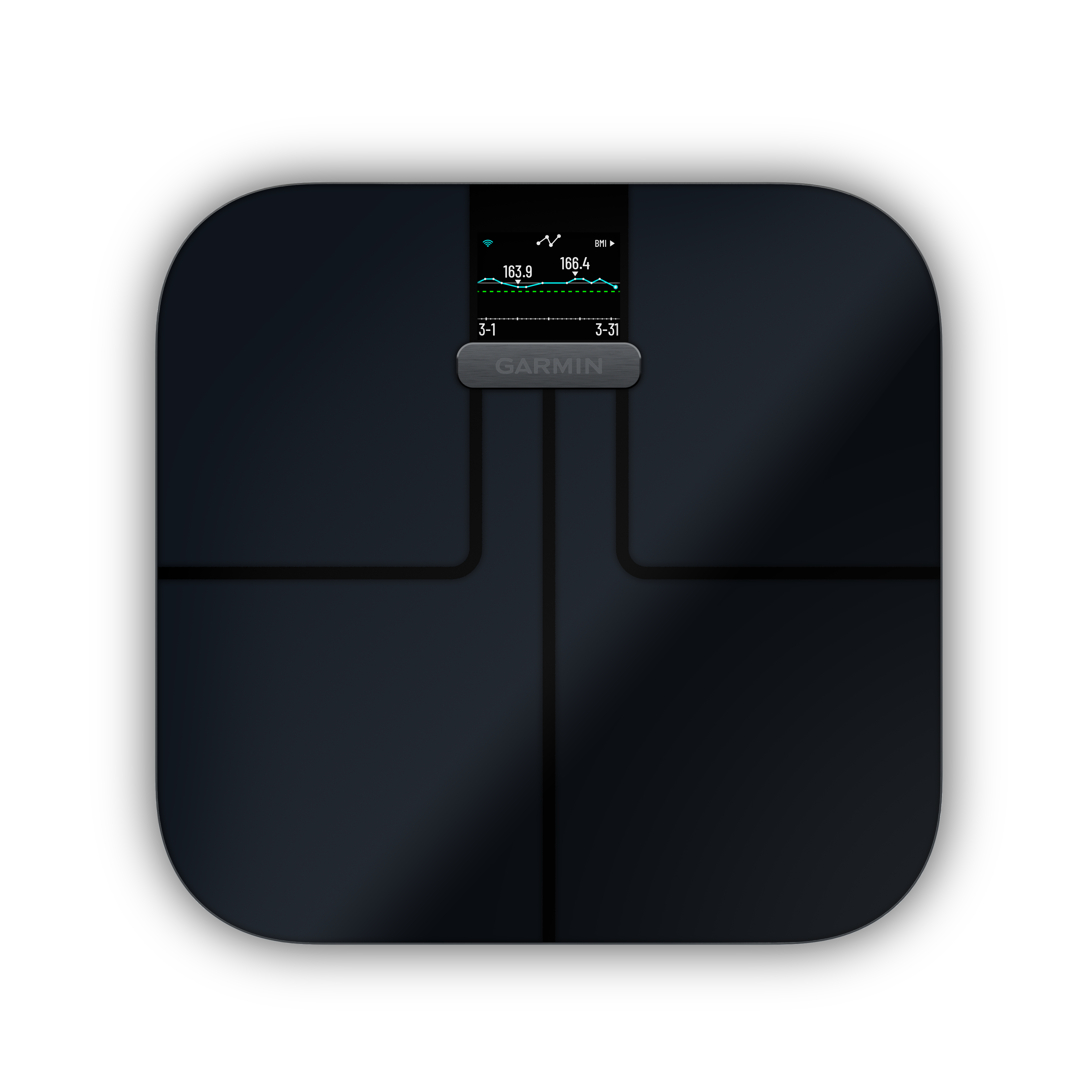 Personenwaage Index S2 Smart schwarz