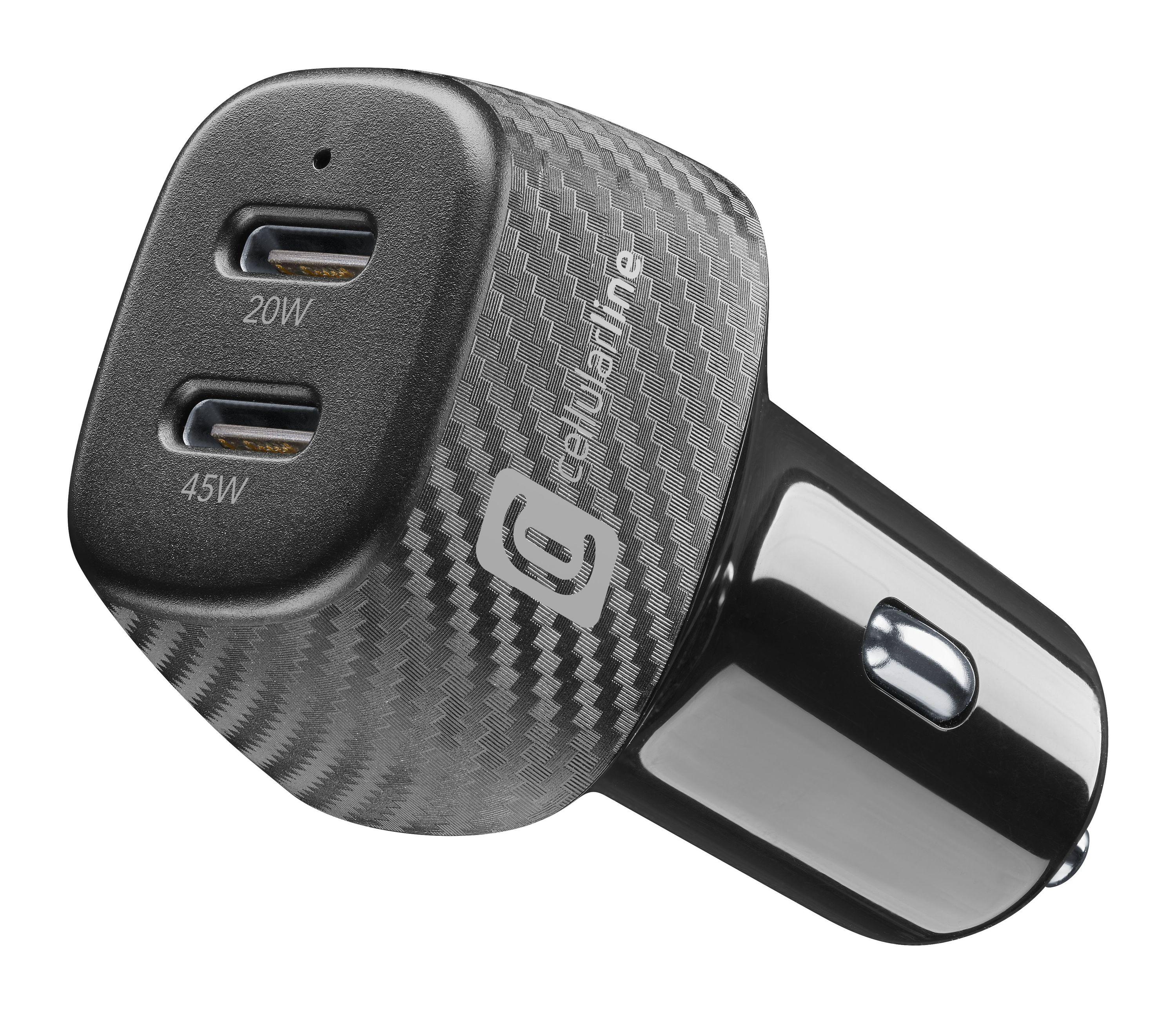 USB Typ-C Car Charger Multipower Hyper 65W Black (60781)