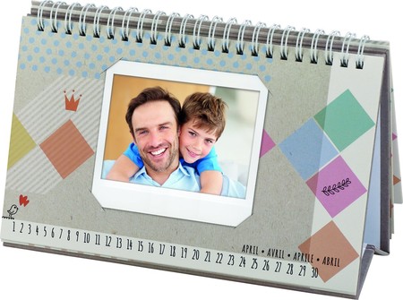 Instax Mini Calendar (mit Dauerkalendarium für 39 Instax mini Sofortbilder)