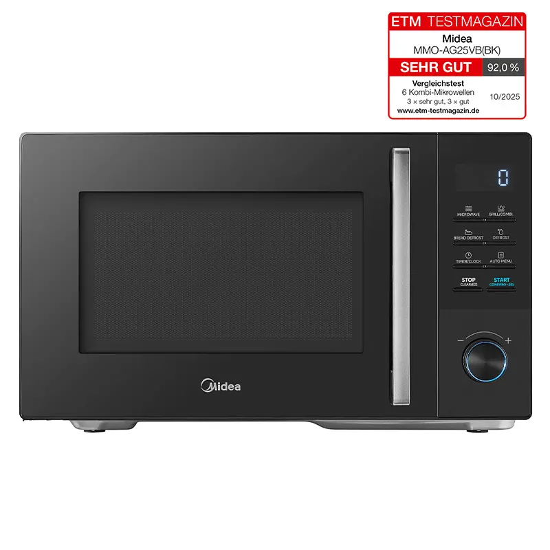 MMOAG25VB(BK) Mikrowelle mit Grillfunktion