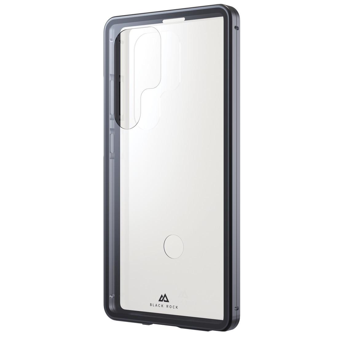 Cover "360° Glass" für Samsung Galaxy S25 Ultra, Schwarz (00229679) Handyhüllen