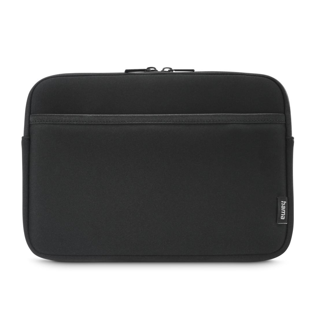 Tablet-Sleeve "Neoprene" mit Vorderfach, 28 cm (11"), Schwarz (00231032)