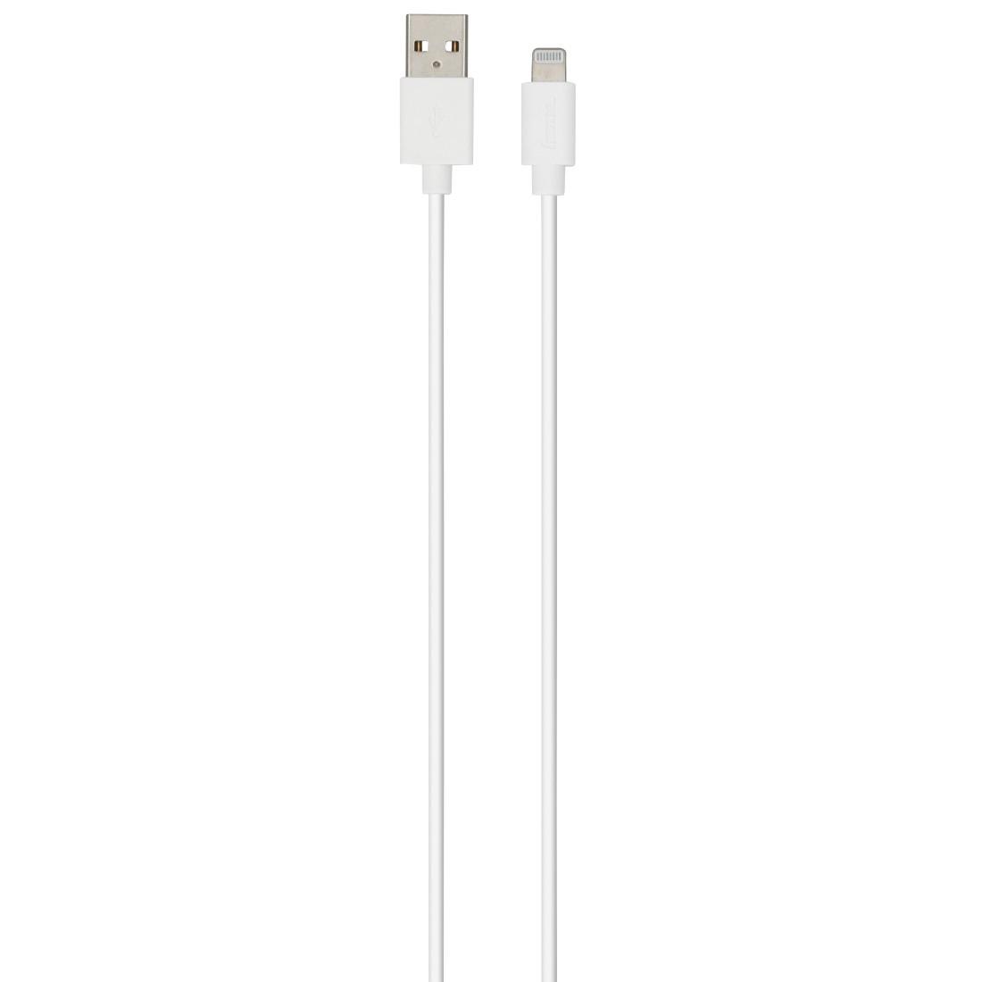 Lade-/Datenkabel, USB-A - Lightning, 0,75 m, Weiß, 4er-Pack für 00187244 (00187254)