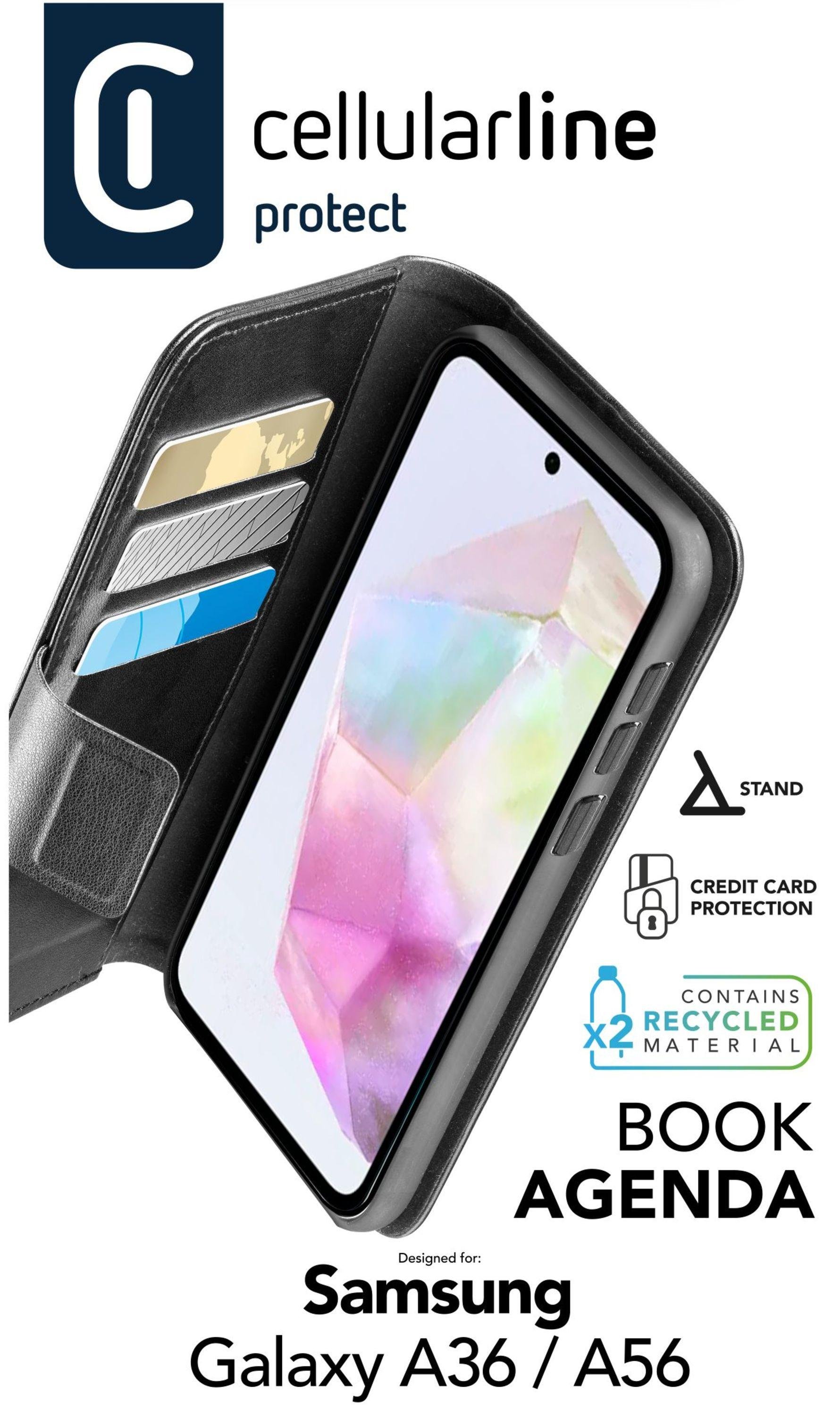 Book Agenda 2 Case für Samsung A36 5G/ A56 5G Black (61072)