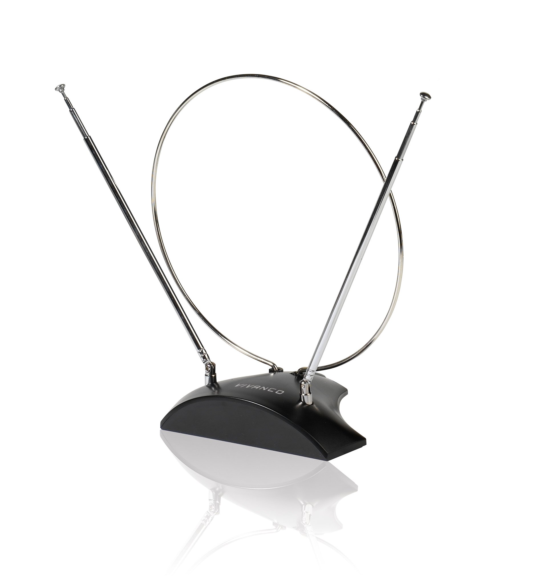 Antenne indoor, Ring Design, für TV-und Radio-Empfang (38882)