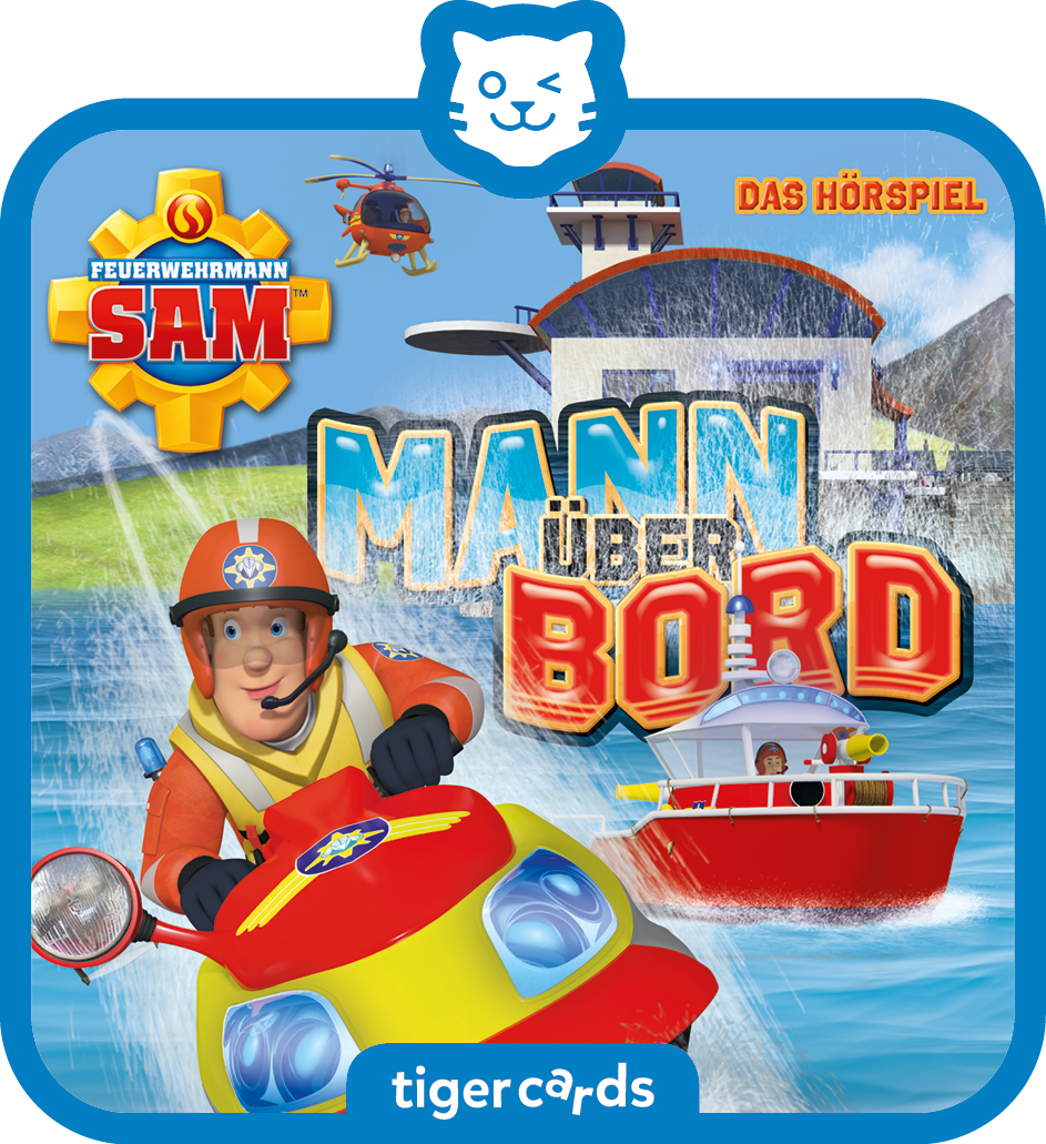 tigercard Feuerwehrmann Sam - Mann über Bord