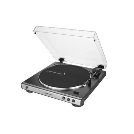 AT-LP60XUSB Vollautomatischer Stereo-Plattenspieler mit Riemenantrieb (Analog & USB)