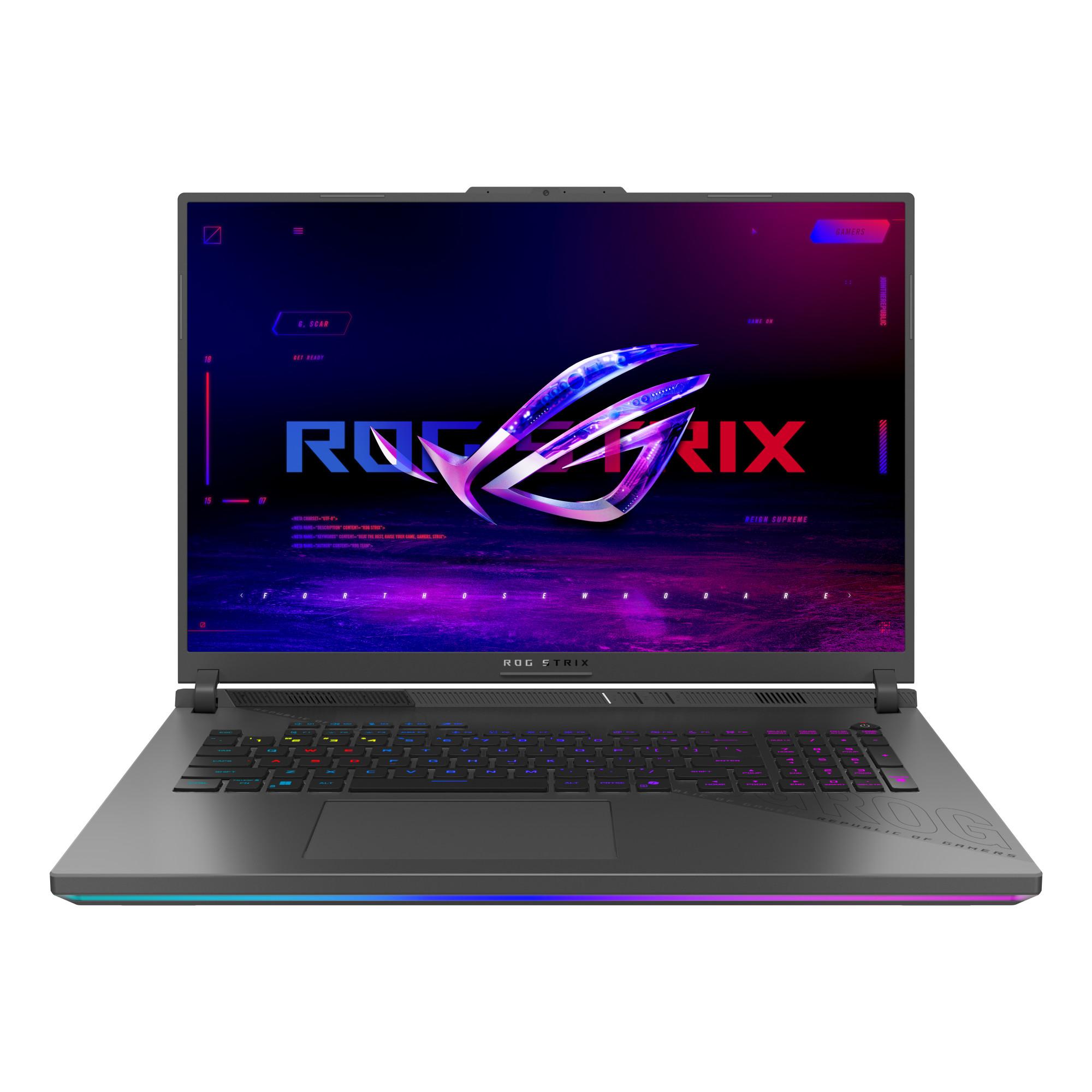 Gaming-Notebook ROG Strix G18 G814PM-S9010W, 18 Zoll, WQXGA, AMD Ryzen 9 8940HX, 32GB, 1 TB SSD, GeForce RTX 5060