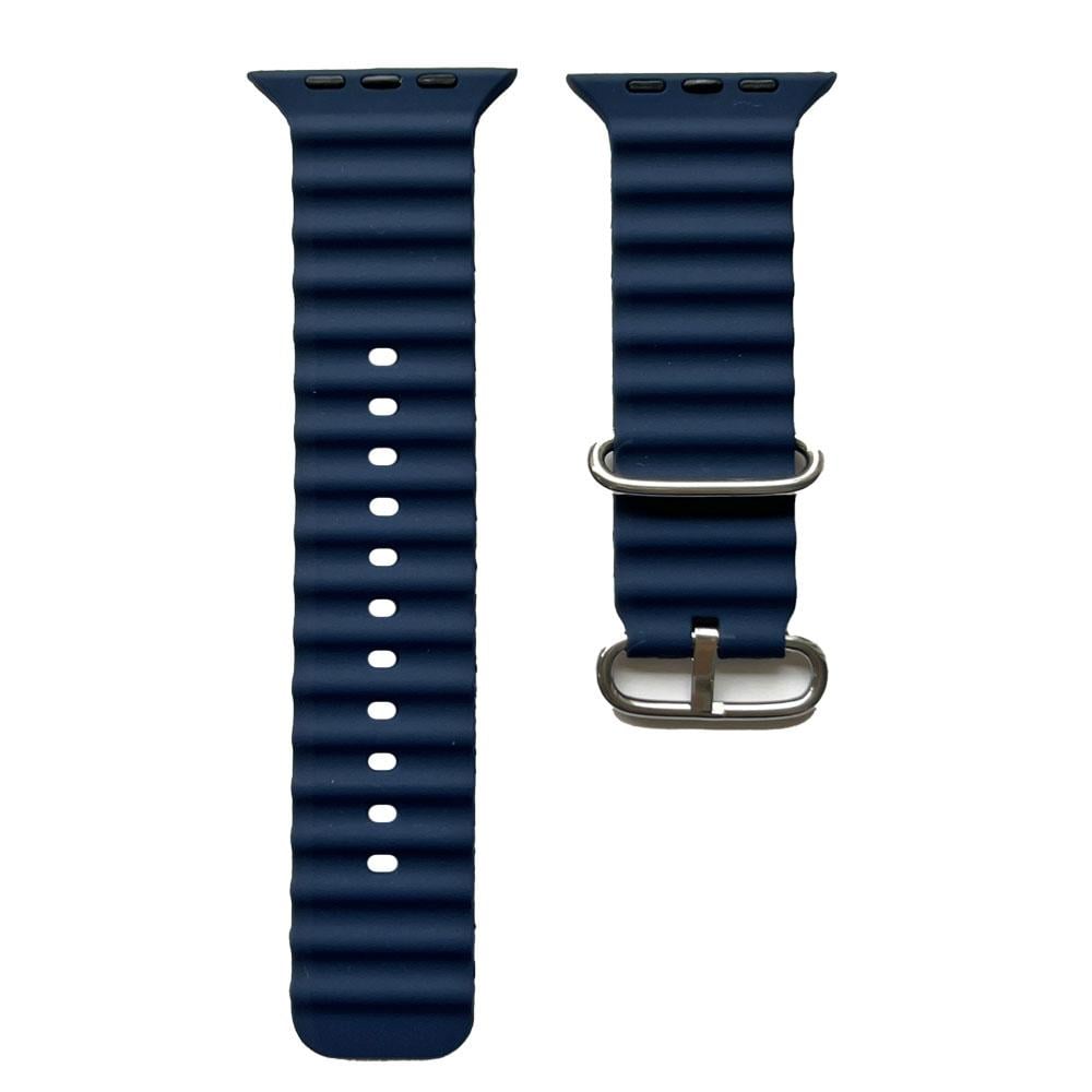 für Apple Watch Ultra 49mm/ Watch 45/44mm (Series 4 - 10)/ 42mm (Series 1 - 3) Sporty Blue