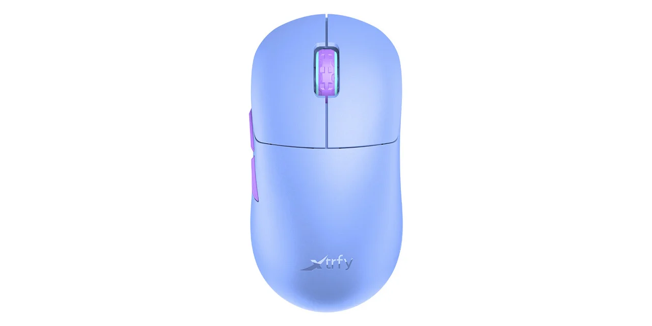 Xtrfy MSM M8 Wireless Gaming-Maus, Lila
