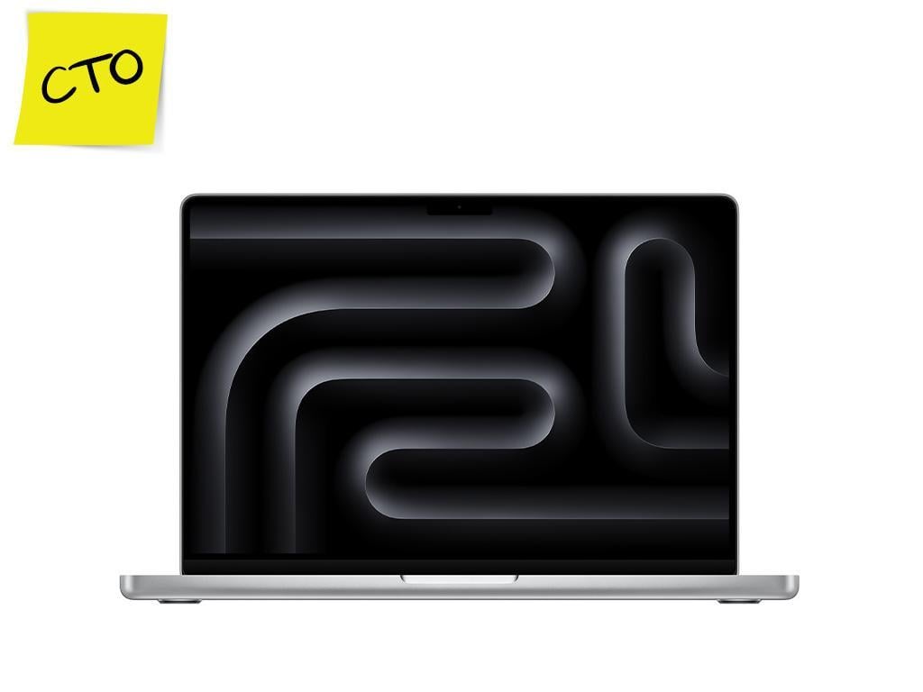 MacBook Pro 14" Silber M4 10‑Core CPU 10‑Core GPU (Nanotexturglas), 16GB, 512GB SSD
