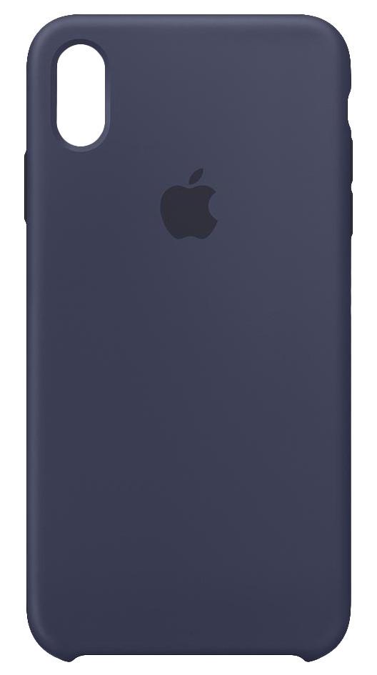 iPhone XS Max Silikon Case – Mitternachtsblau Handyhülle