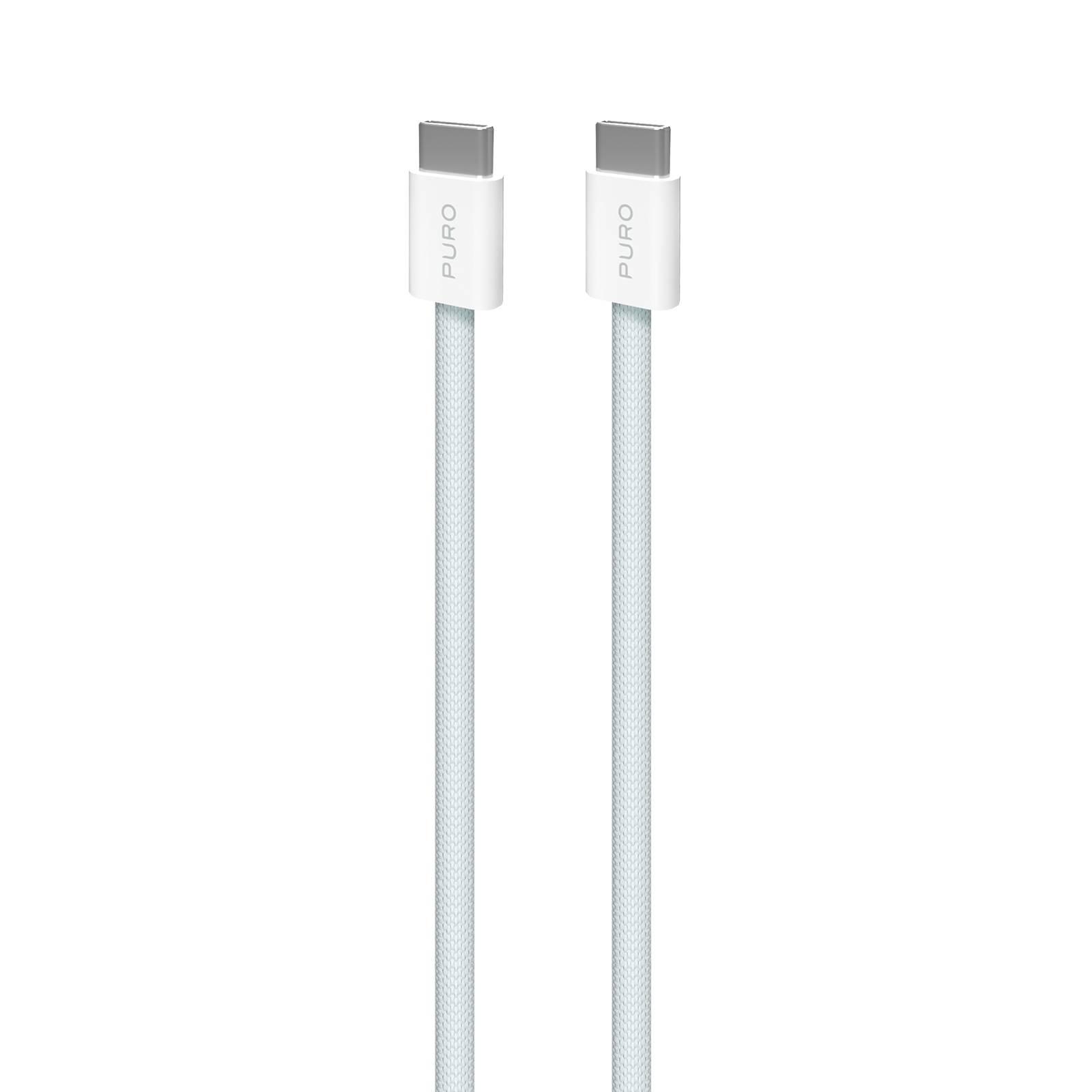 Fabrik 2.0 60W USB-C to USB-C Charging and Sync Cable 1.5m, Hellblau