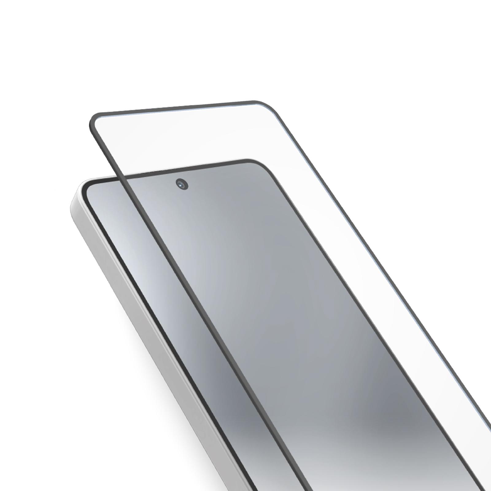 Glas Displayschutz Full Cover für Samsung S26+, Schwarz Schutzglas
