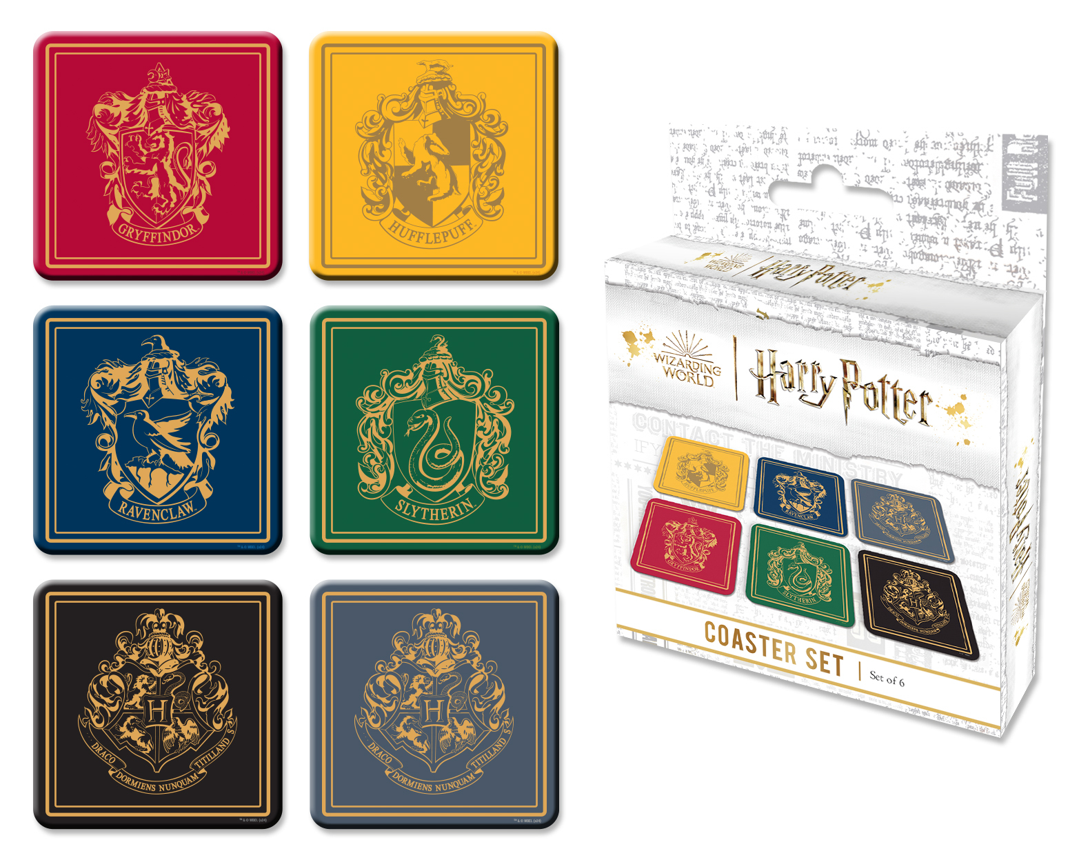 Harry Potter 6er Untersetzer