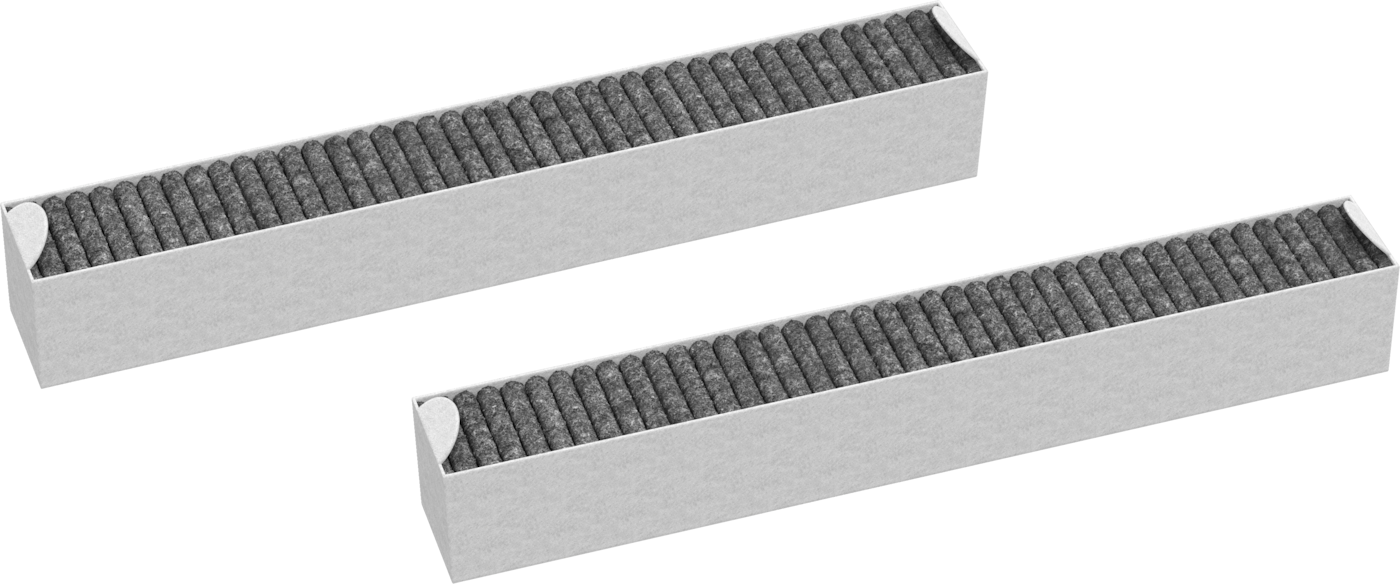 DKF 30-P Active AirClean Geruchsfilter mit Aktivkohle 