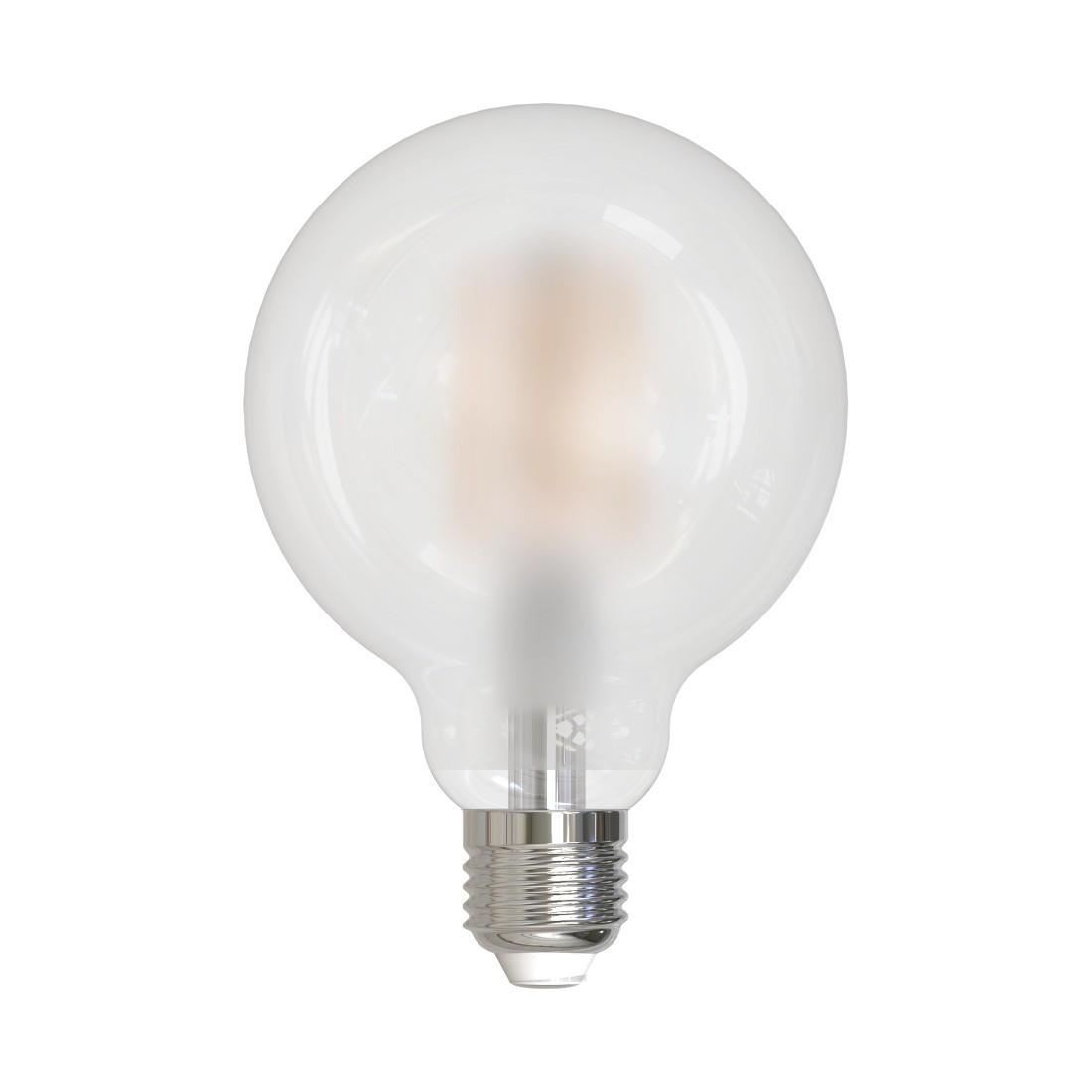 LED-Filamentlampe, E27, 806lm ersetzt 60W, Globe G95, matt, Warmweiß (00232518)