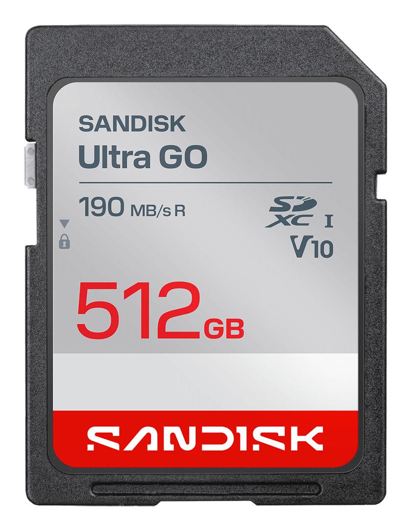 Ultra GO SDXC UHS-I-Karte - 512GB Speicherkarte