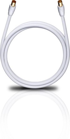 Easy Connect Antenna HD 2,00m weiß Antennenkabel