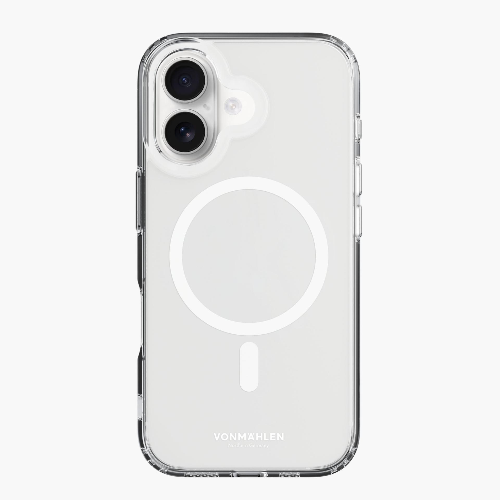 Transparent Case - Schutzhülle, MagSafe kompatibel iPhone 16, White Handyhülle