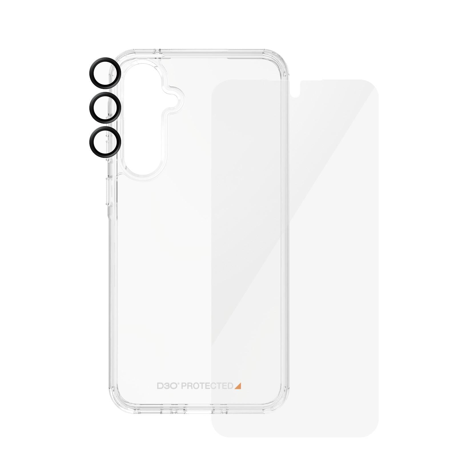 3-in-1 Schutz Set Samsung Galaxy A55 5G