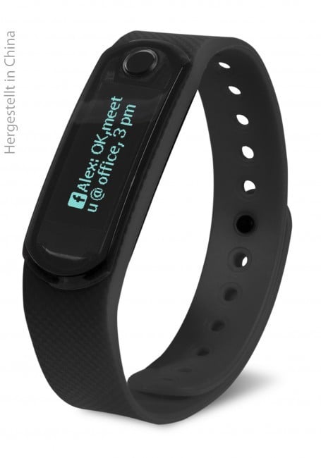 SW 300 Schwarz Fitness Tracker
