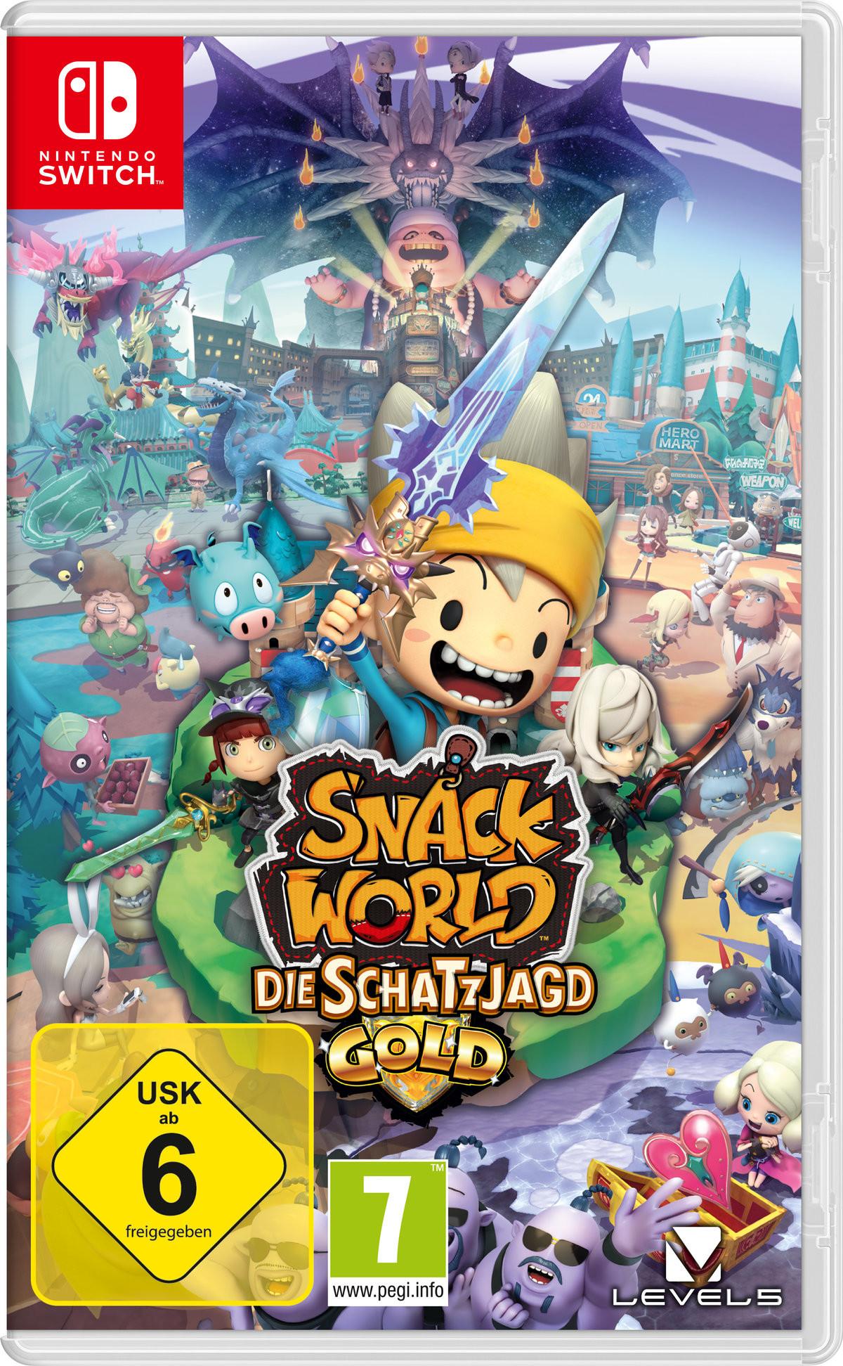Snack World - Die Schatzjagd Gold Nintendo Switch-Spiel
