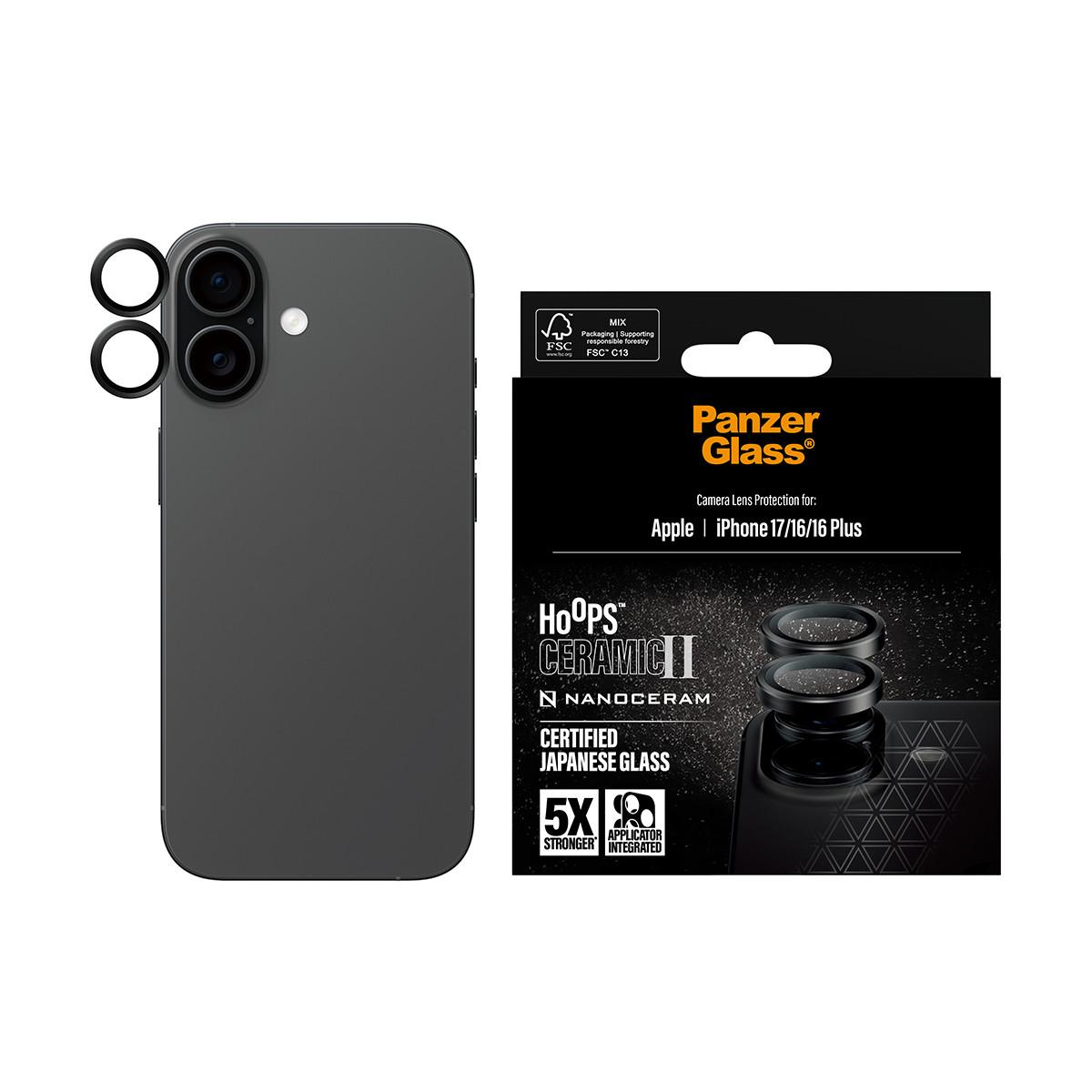 Hoops Ceramic Kameraschutz iPhone 16 | 16 Plus