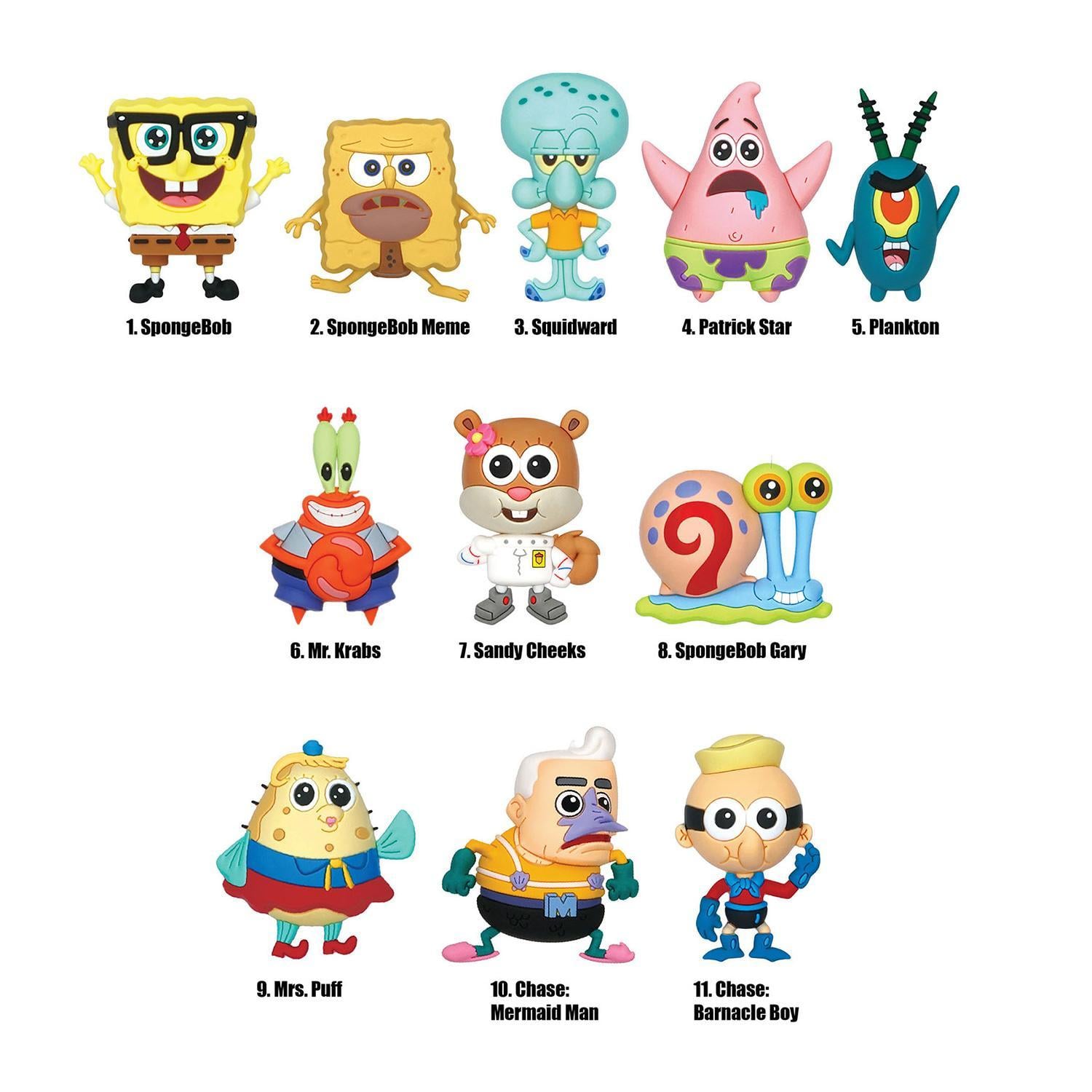 SpongeBob Bag Clip Series 3 Rucksackanhänger