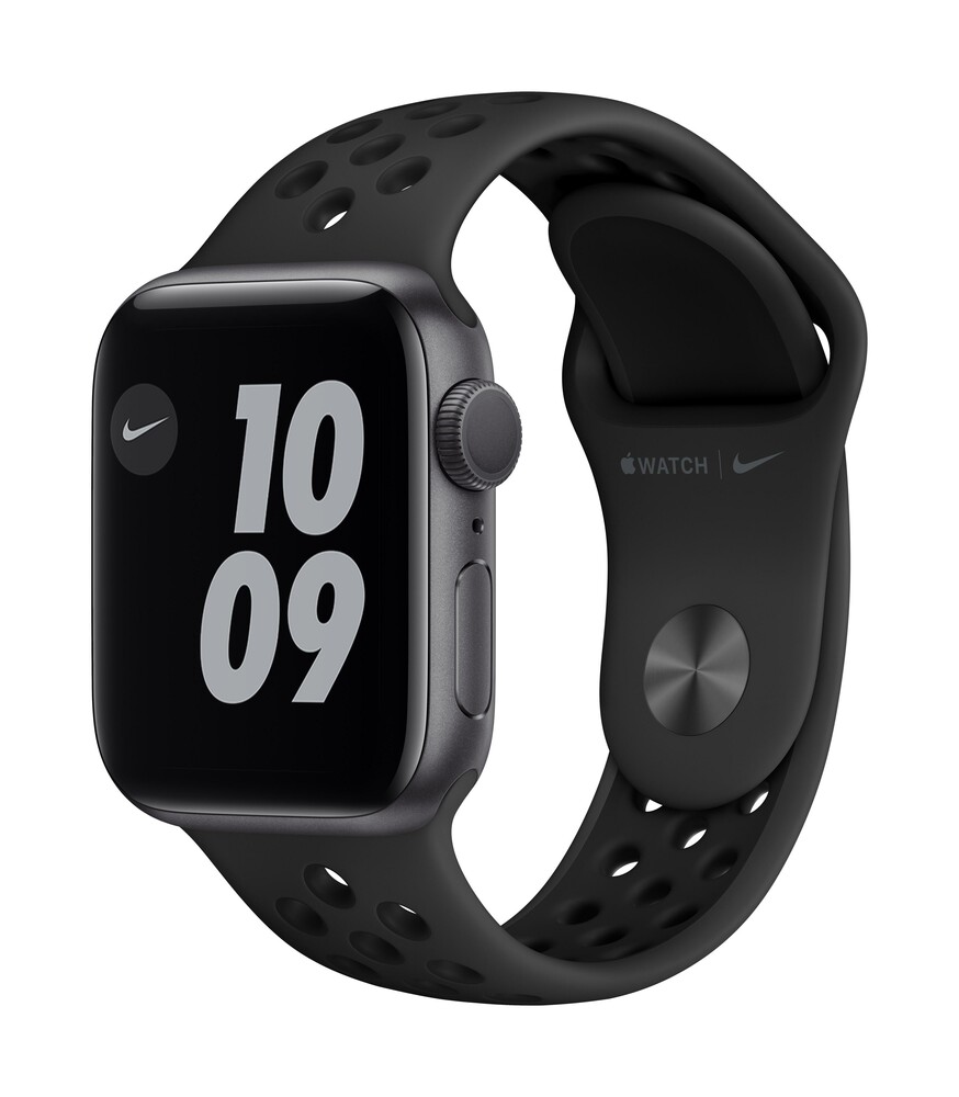 Apple Watch Nike Series 6 GPS, 40mm Alunimiumgehäuse Space Grau, mit  Sportarmband, anthrazit/schwarz - bei expert kaufen