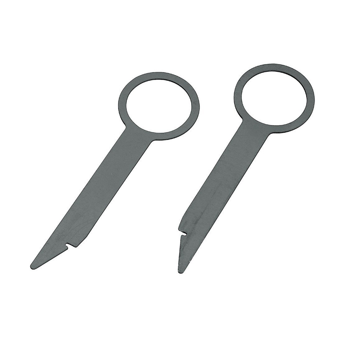 Radio-Entriegelungsschlüssel für Audi/VW/Daimler/Chrysler, 2 St. (00042666)