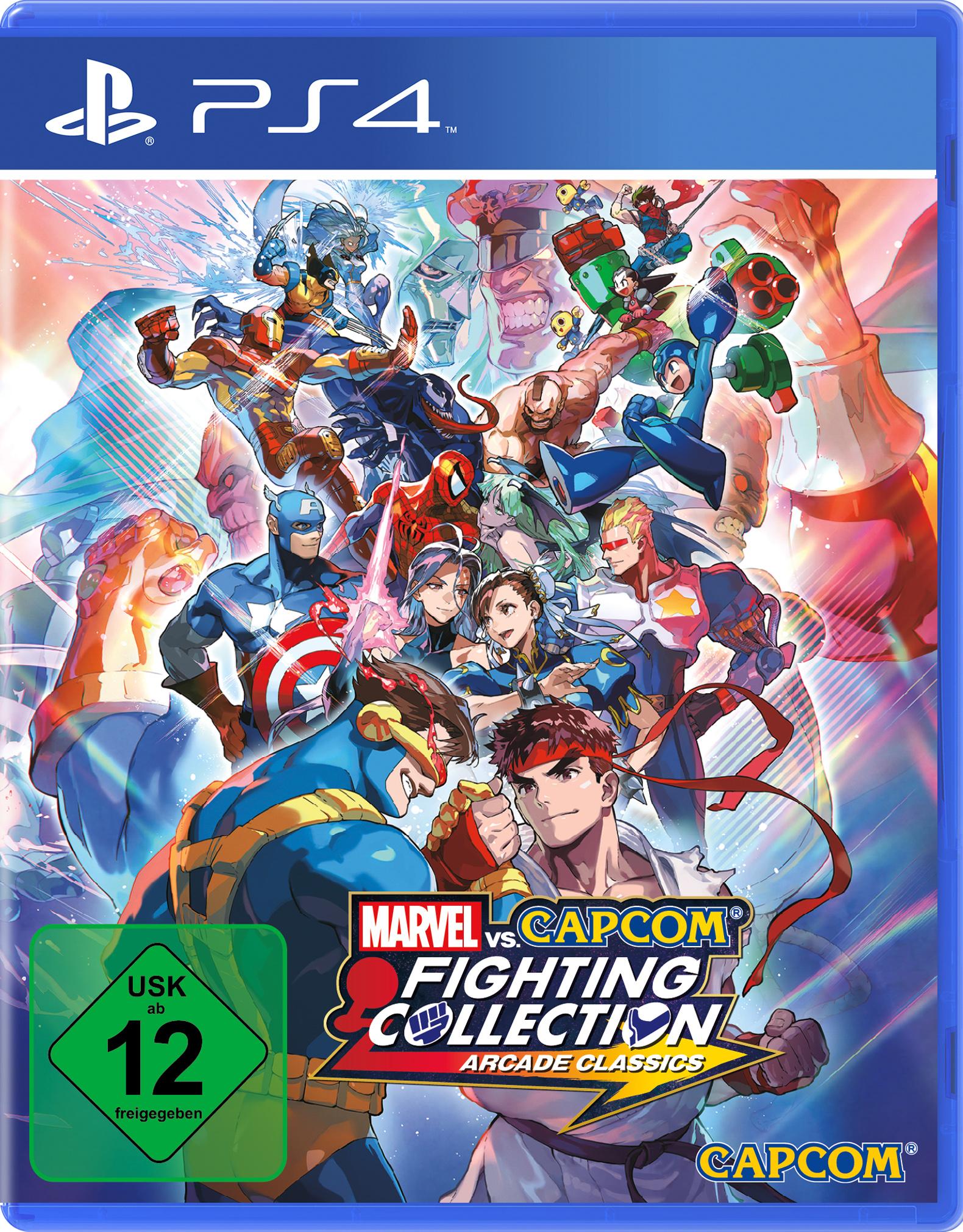 Marvel vs. Capcom Fighting Collection Arcade PS4-Spiel