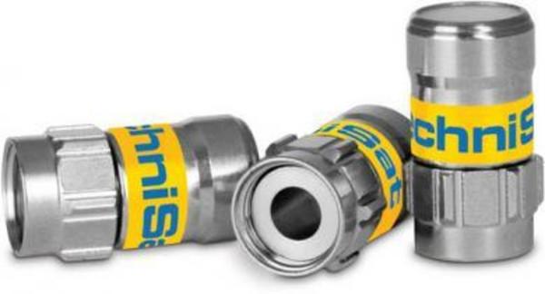 F-Stecker Self-Install™ 4.9, silber