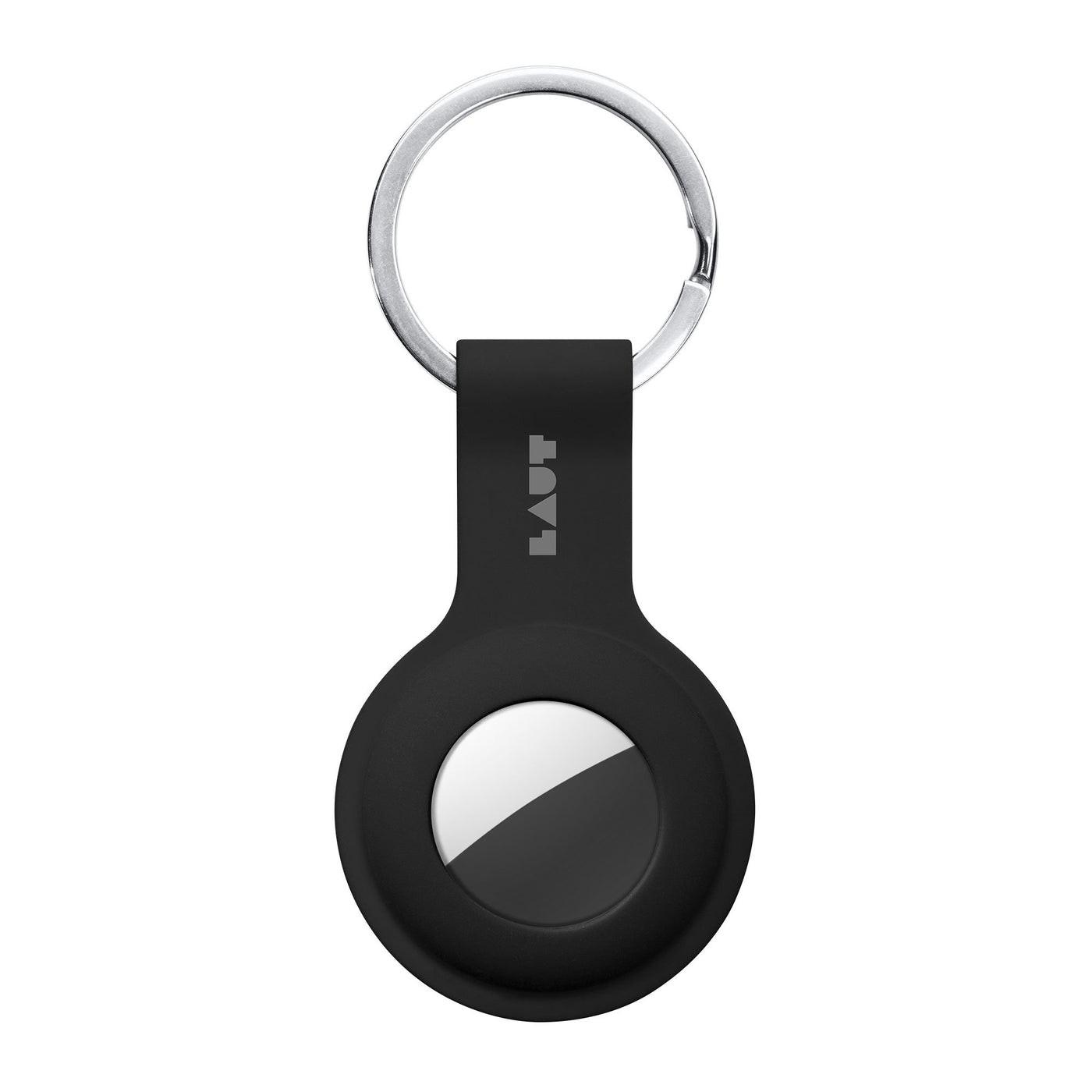 HUEX TAG Black keyring holder for Apple AirTags