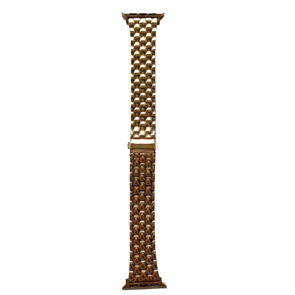 Armband für Apple Watch Ultra 49mm/ Watch 45/44mm (Series 4 - 10)/ 42mm (Series 1 - 3) Style Rose Go