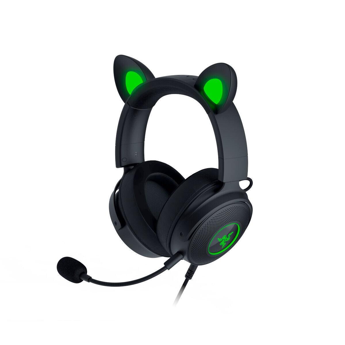Kraken Kitty V2 Pro, Schwarz Gaming-Headset