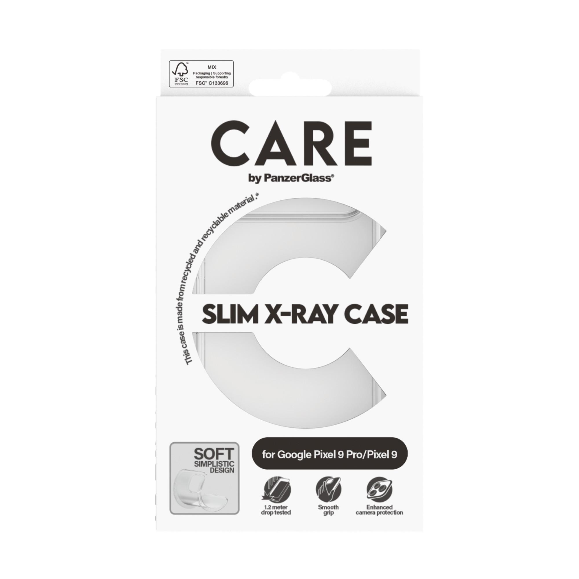 Fashionable Case Transparent X-Ray Soft Basic Google Pixel 9 | 9 Pro
