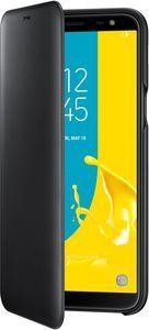 Flip Wallet für Galaxy J6 (2018), schwarz Handyhülle