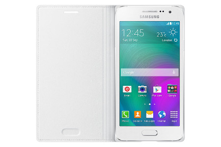 Handy-Schutzhülle EF-FA300 Flip Cover Galaxy A3 weiß