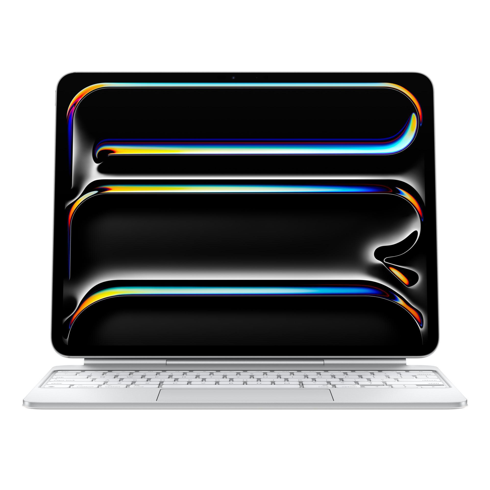 Magic Keyboard für 13" iPad Pro (M4) - Deutsch - Weiß