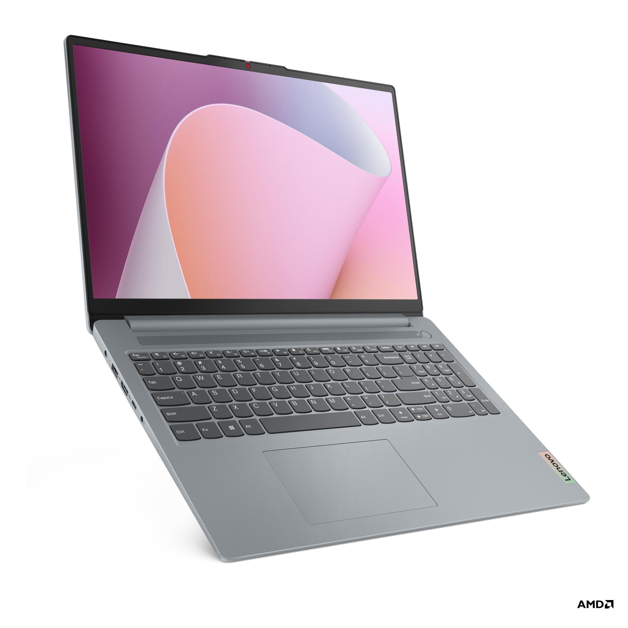 IdeaPad Slim 3 16ABR8, Arctic Grey, 16 Zoll, WUXGA, AMD Ryzen 7 7730U, 16 GB, 1 TB M.2 SSD