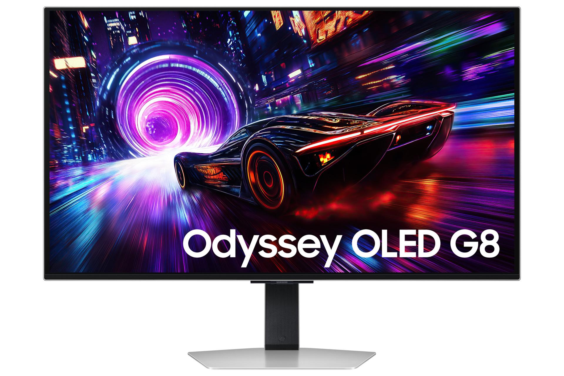 Gaming-Monitor Odyssey OLED G8 (G81SF) S32FG814SUXEN, Silber, 32 Zoll, QD-OLED, 4K Ultra HD, 240 Hz, 0,03 ms