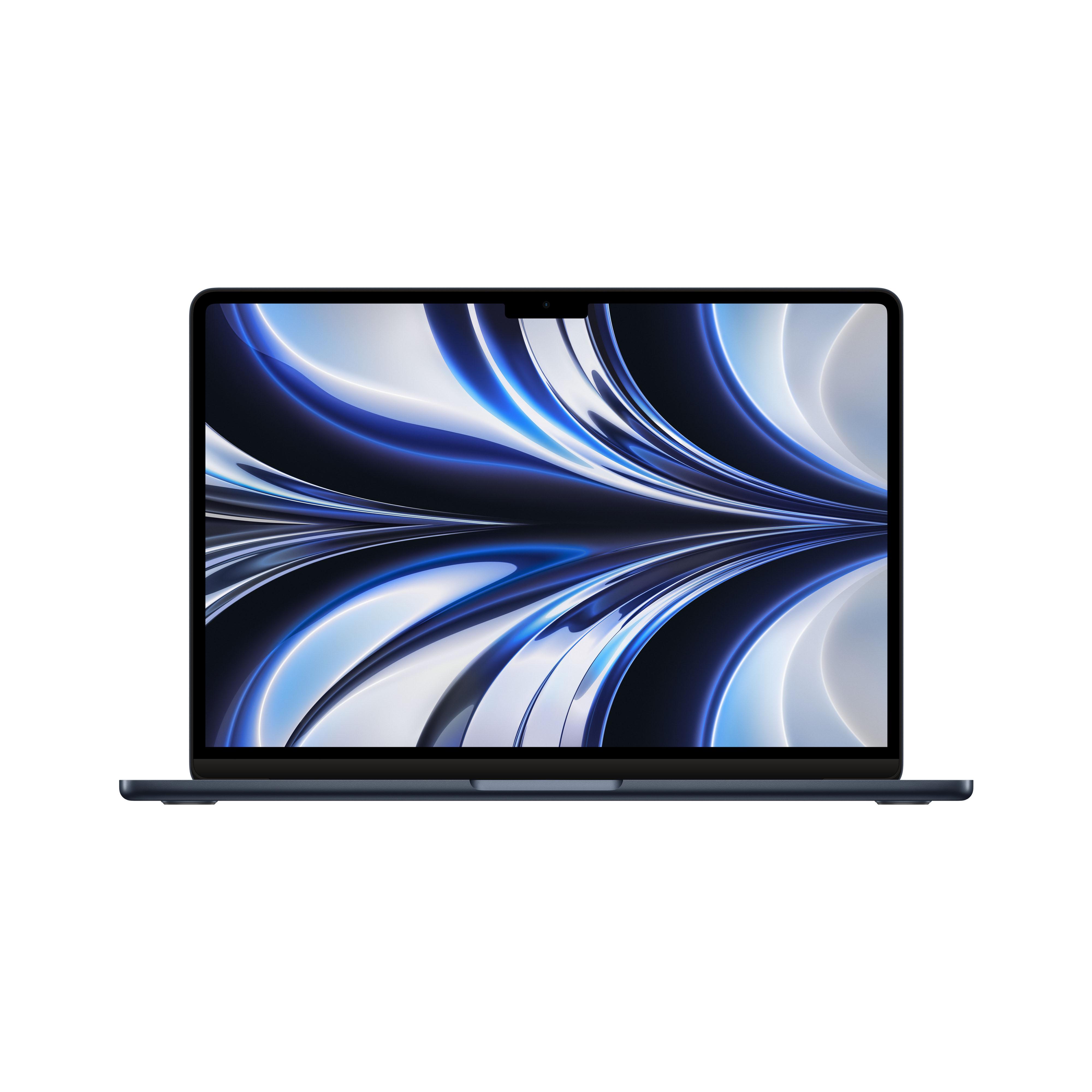 MacBook Air, 13 Zoll, Mitternacht, M2, 8-Core CPU, 8-Core GPU, 16 GB, 256 GB SSD