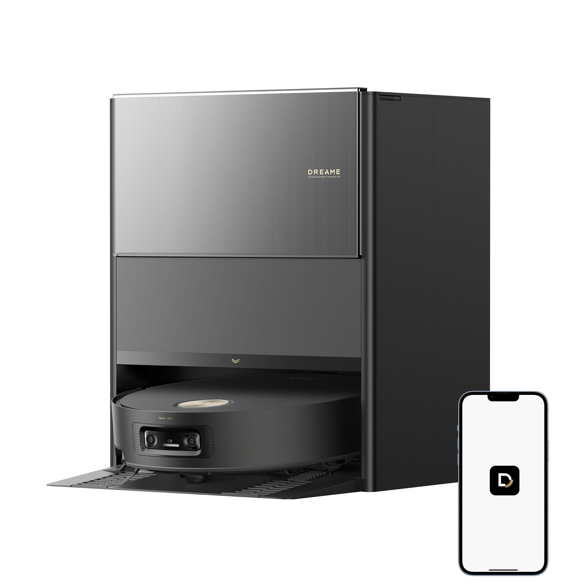 Aqua10 Ultra Roller Complete Black Saugroboter mit Wischfunktion