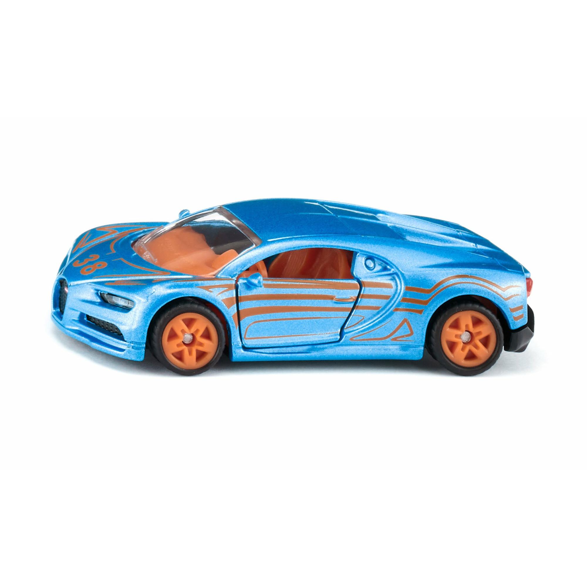 Modellauto Bugatti Chiron 1508 blau