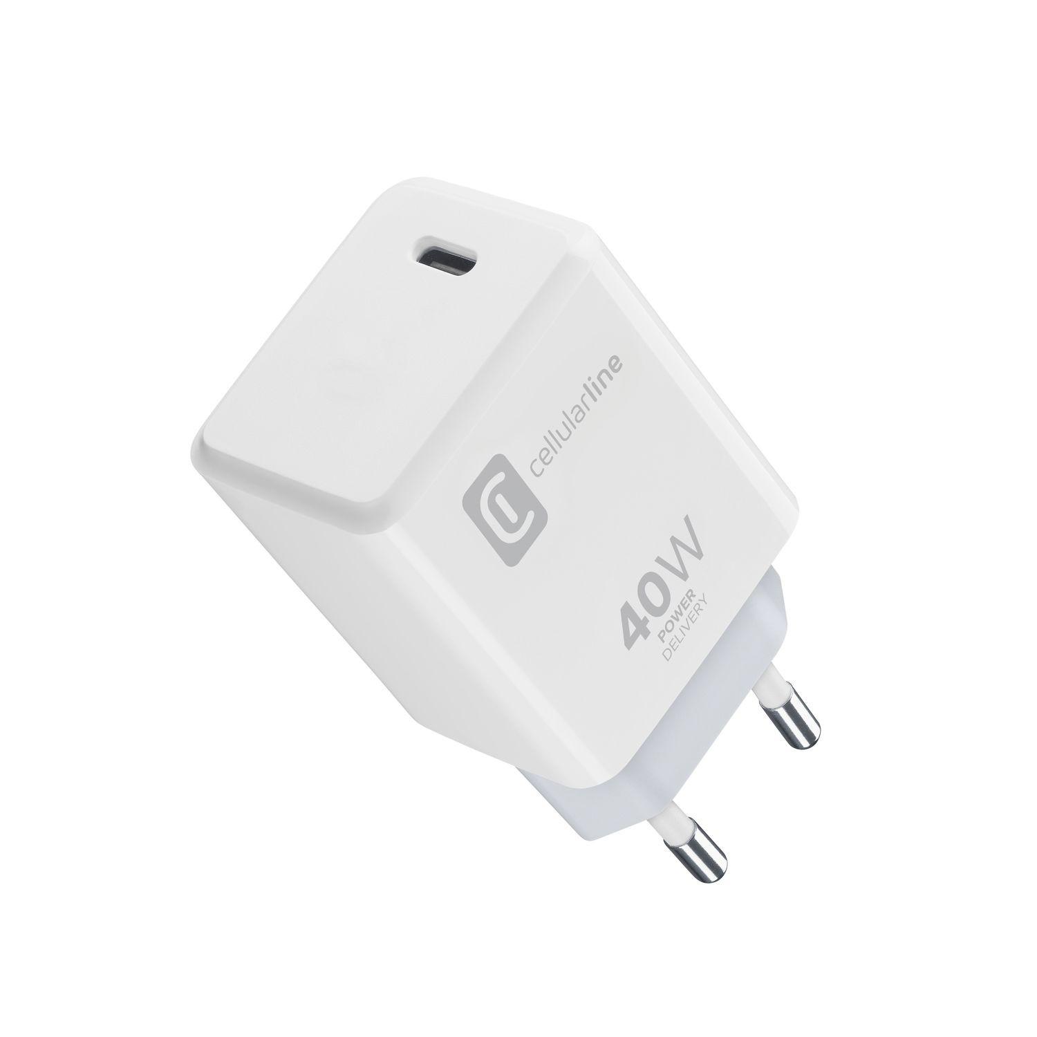 USB Typ-C Travel Charger One 40W White (61403) Schnellladegerät (USB-C)