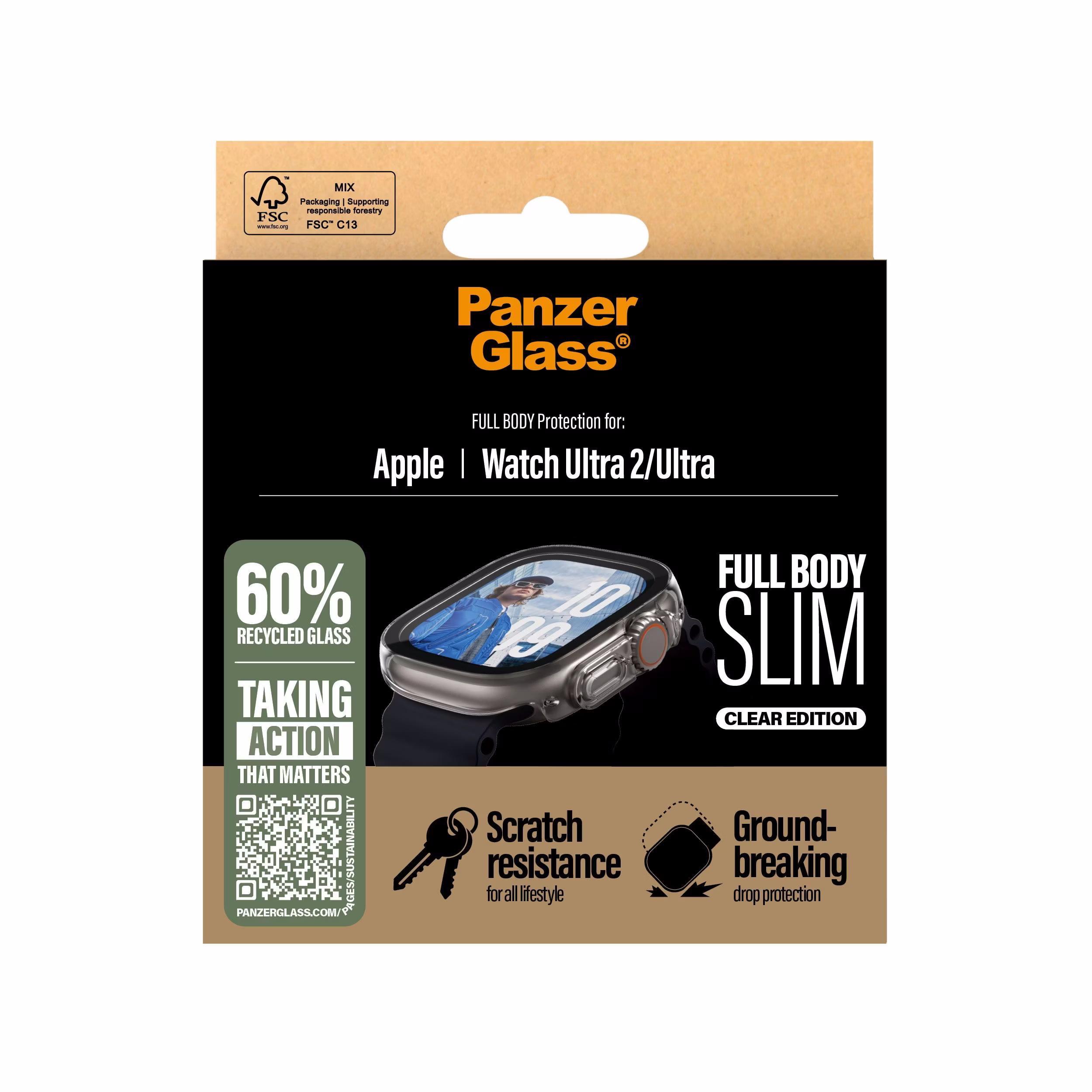 Screen Protector Snappie Full Body Slim Transparent Apple Watch Ultra 2