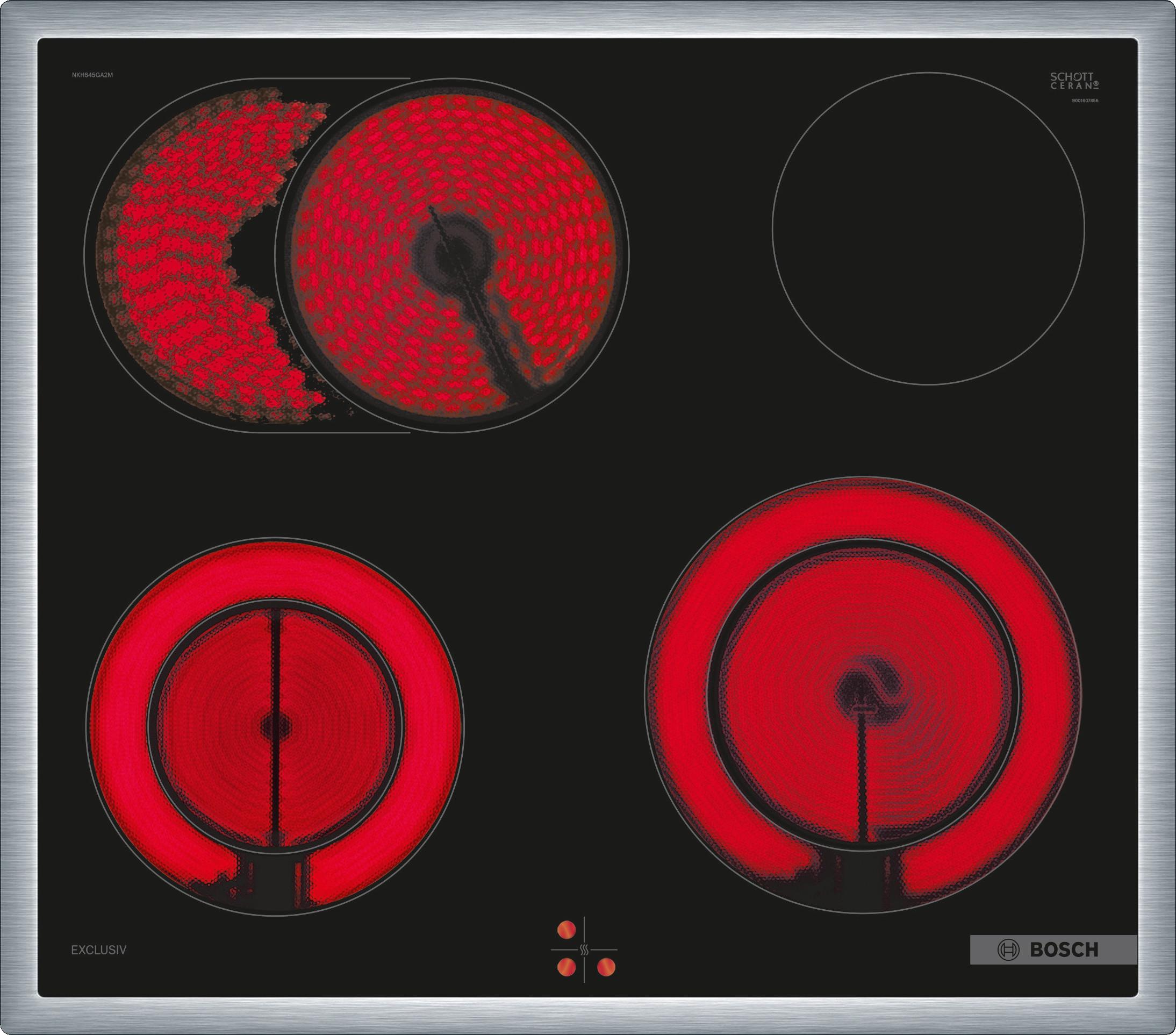 Cerankochfeld (herdgesteuert) NKH645GA2M